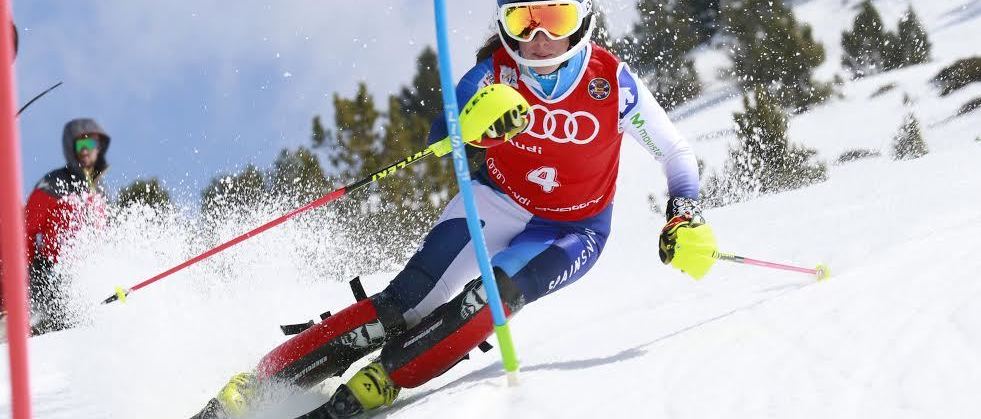 Tercer oro de Núria Pau en los Ctos. de España de esquí alpino
