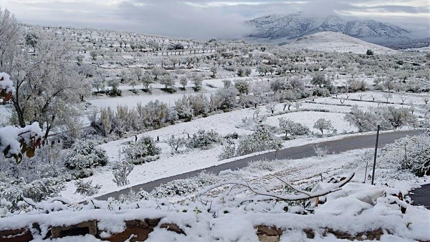 Nieve en Almeria
