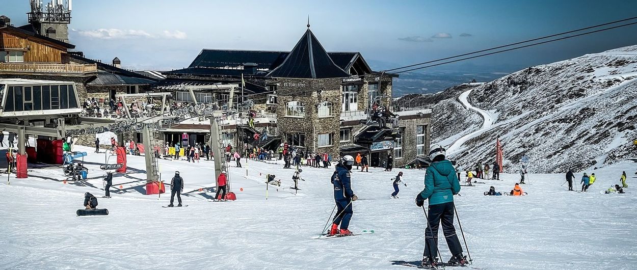 11.300 personas esquiaron el fin de semana en Sierra Nevada