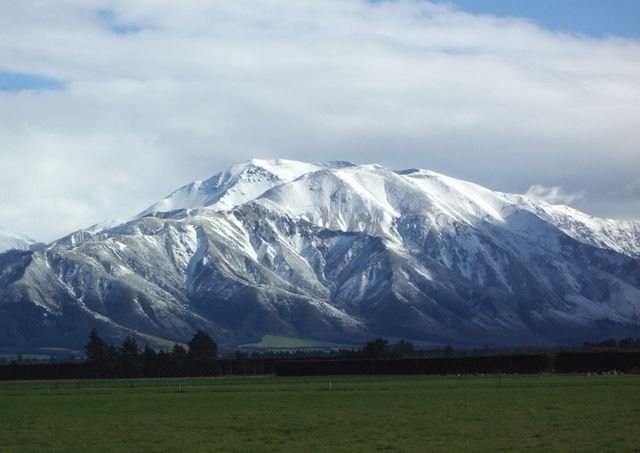 Early Snow in New Zealand