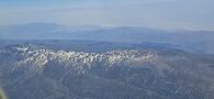 Sierra Nevada desde el cielo
