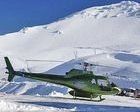 A esquiar en helicóptero