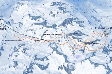 Presentado el proyecto para unir Gourette y Artouste creando 100 km de pistas de esquí