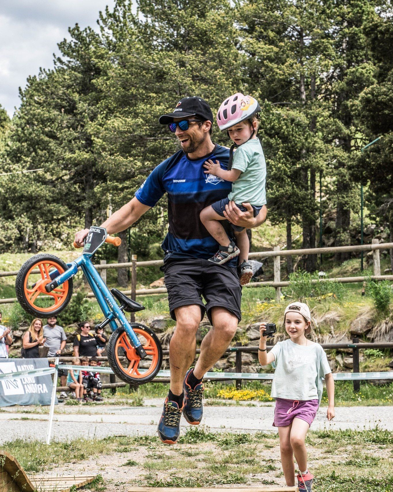 Actividades de bike Park infantil y tobotronc en Naturland