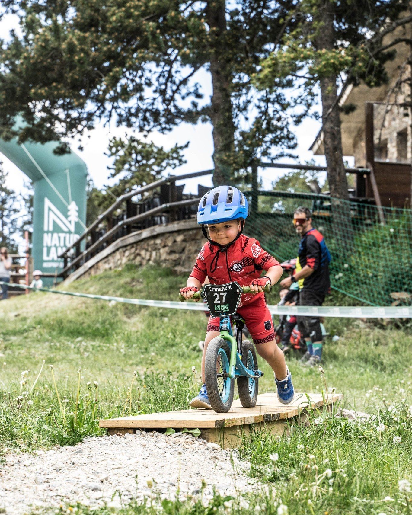 Actividades de bike Park infantil y tobotronc en Naturland