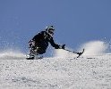 El equipo femenino de Esquí Adaptado de la Fundación También en Las Leñas