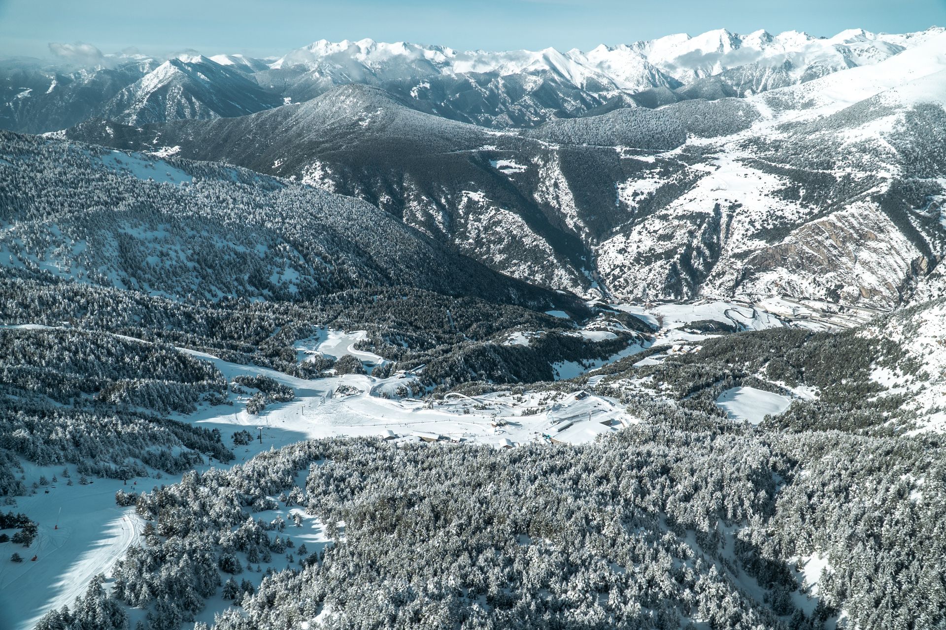Imágenes de las pistas de esquí de Canillo y Soldeu el Tarter