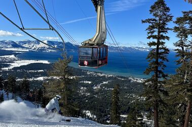 Heavenly: La estación de esquí con las mejores vistas del mundo (Lake Tahoe).
