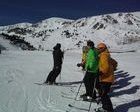 Los primeros que han esquiado en Vallter 2000