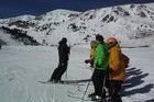 Los primeros que han esquiado en Vallter 2000