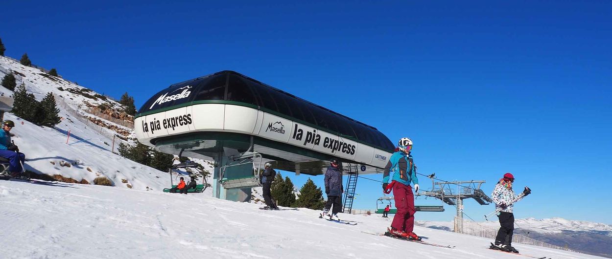 Masella abre el sector de La Pia y amplia sus kilómetros esquiables