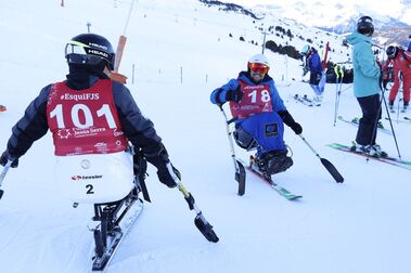 Vuelve la Copa de España inclusiva de esquí alpino de la Fundación Jesús Serra