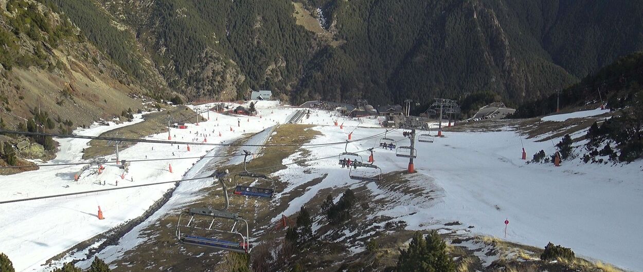 Andorra registra tres años consecutivos con menos nieve de lo habitual
