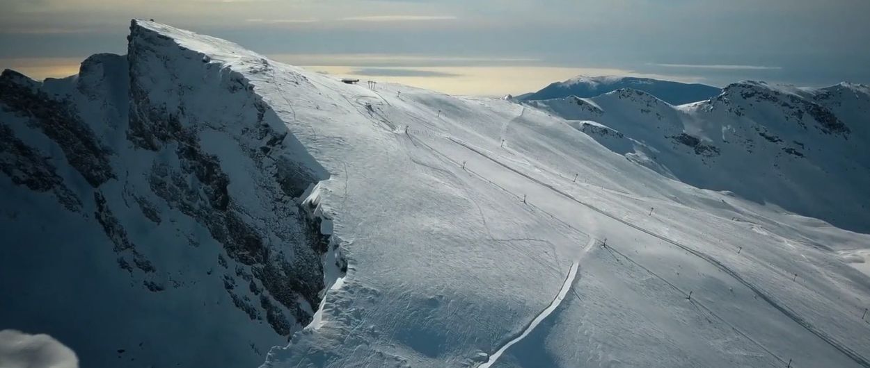 Sierra Nevada inaugura el recorrido de esquí más largo: 12 kilómetros sin parar