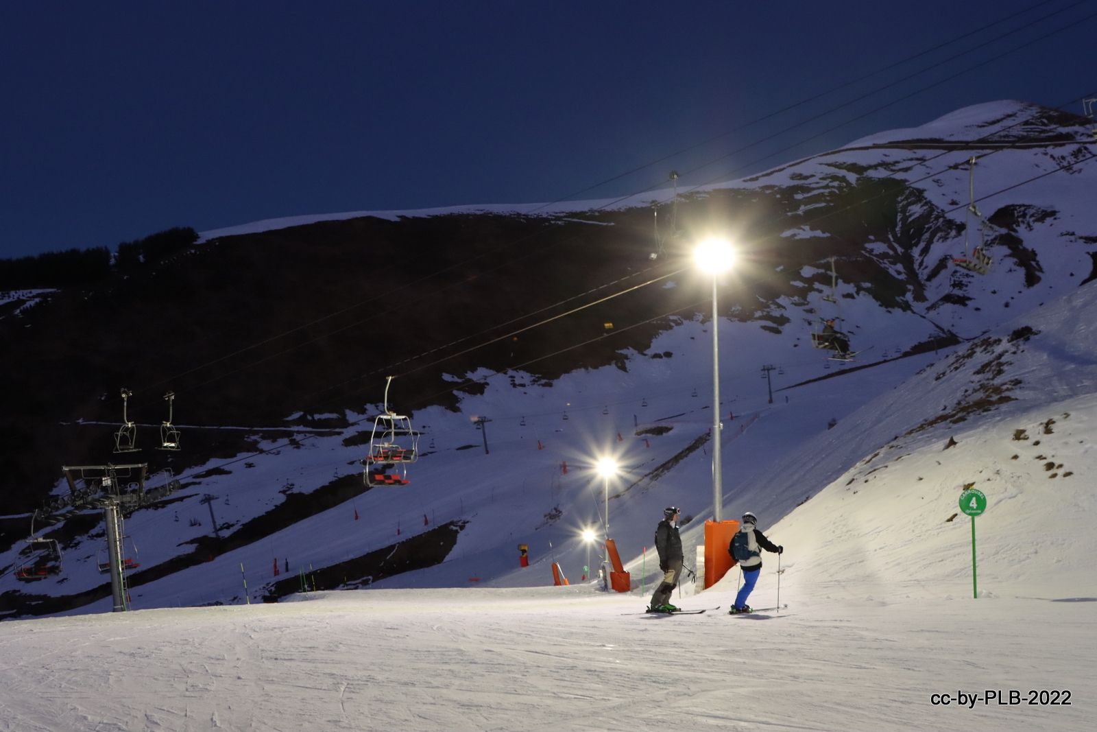 Esquiando en Peyragudes del amanecer al anochecer | 29-ene
