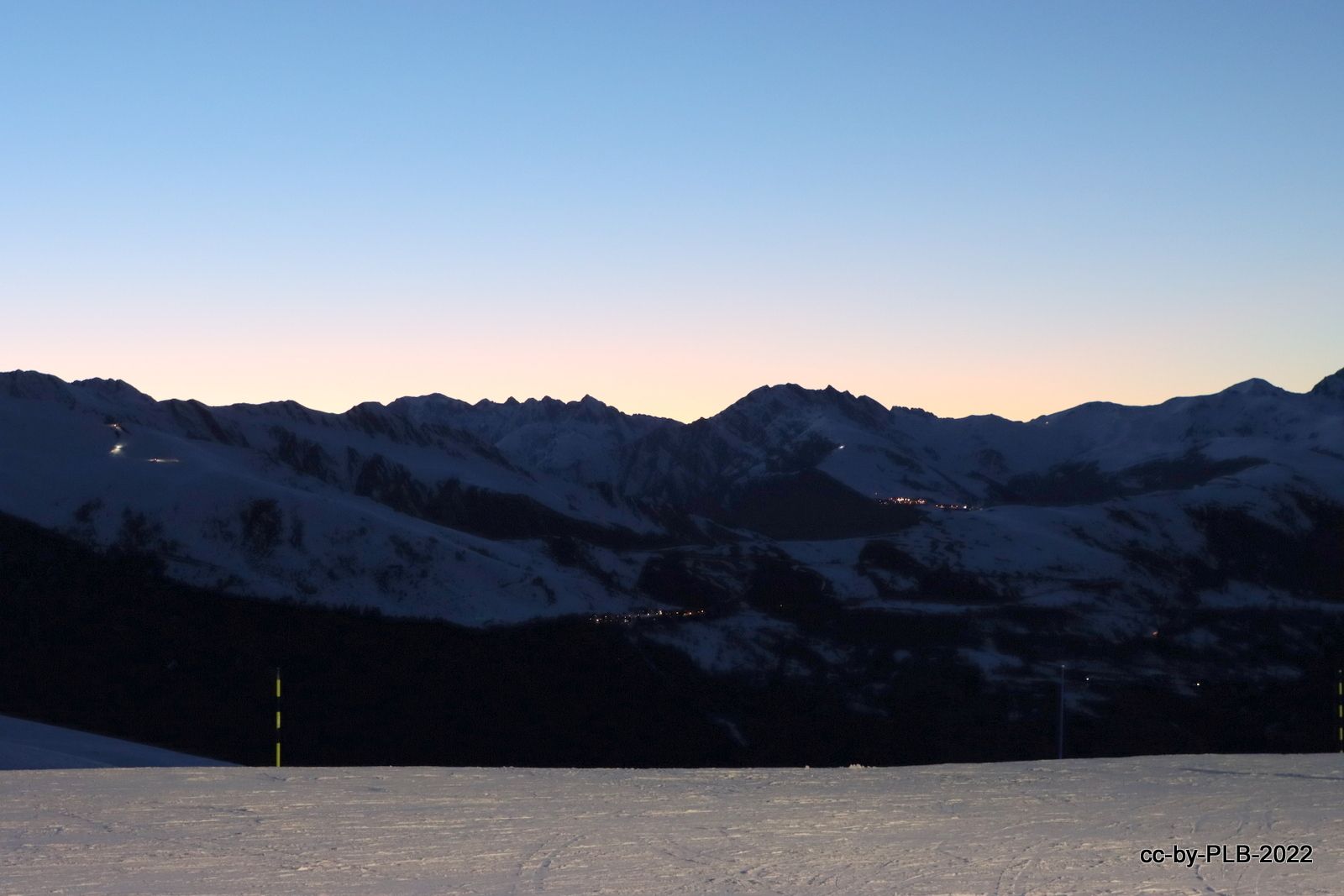 Esquiando en Peyragudes del amanecer al anochecer | 29-ene