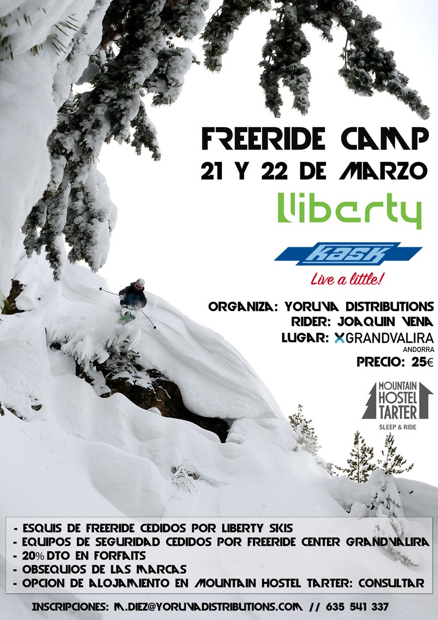Camp de freeride, con Joaquin Vena