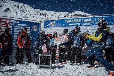 El team europa vence la quinta edición de la Swatch Skiers Cup