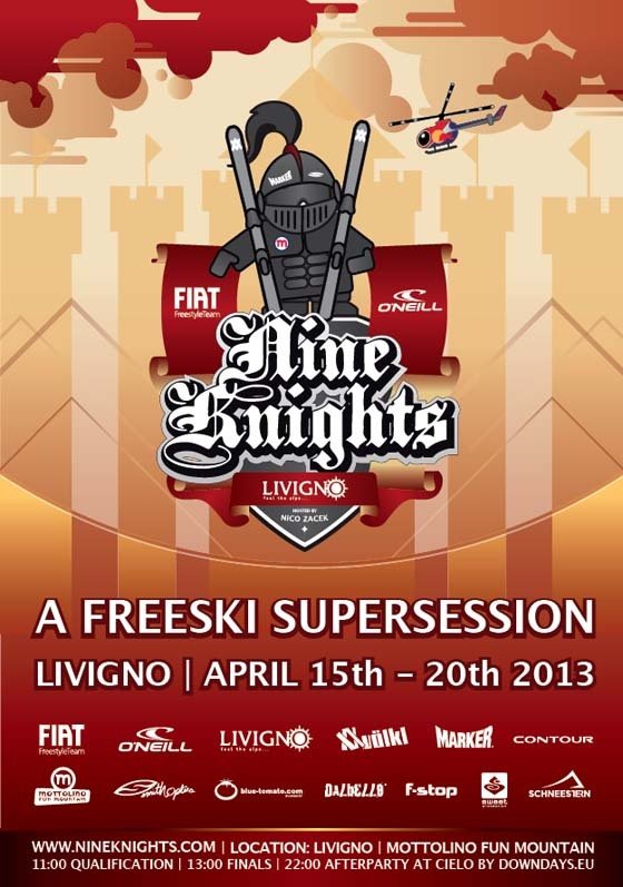 Resultado del concurso de video del FIAT Nine Knights 2013 en Livigno
