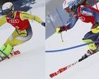 Núria Pau y Quim Salarich, campeones de España de slalom en Baqueira Beret