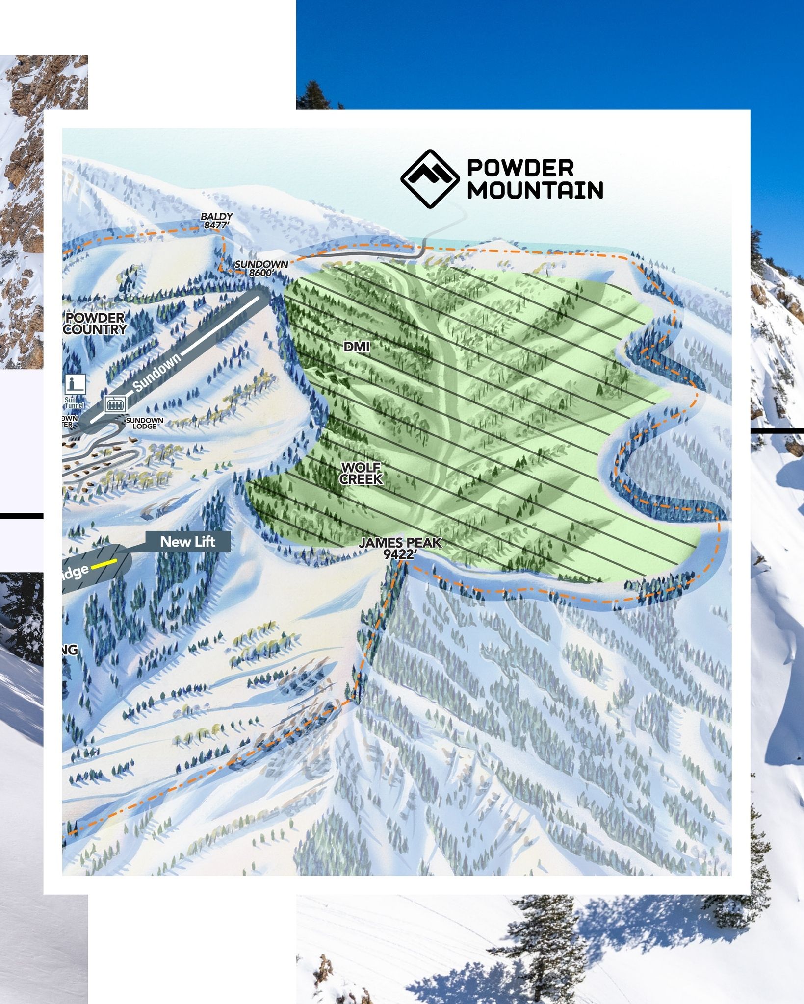 expansion powder mountain