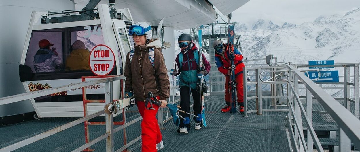 La estación de esquí del Elbrus se moderniza para abrir antes su temporada