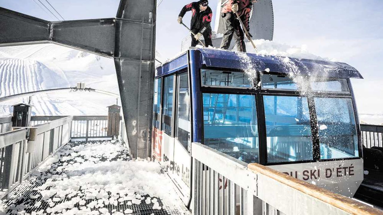 Ski d'ete a Compagnie des Alpes