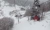 Se acabó más nieve artificial en las estaciones de esquí de Drôme (Francia)