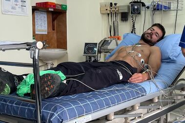 Aymar Navarro sufre un edema pulmonar y tiene que posponer su reto en Himalaya