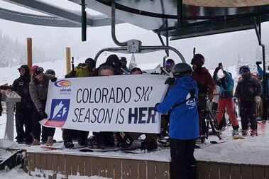 Con largas filas comenzó la temporada de ski en U.S.A.