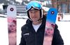 Bode Miller recuerda a su hija fallecida con estos esquís personalizados