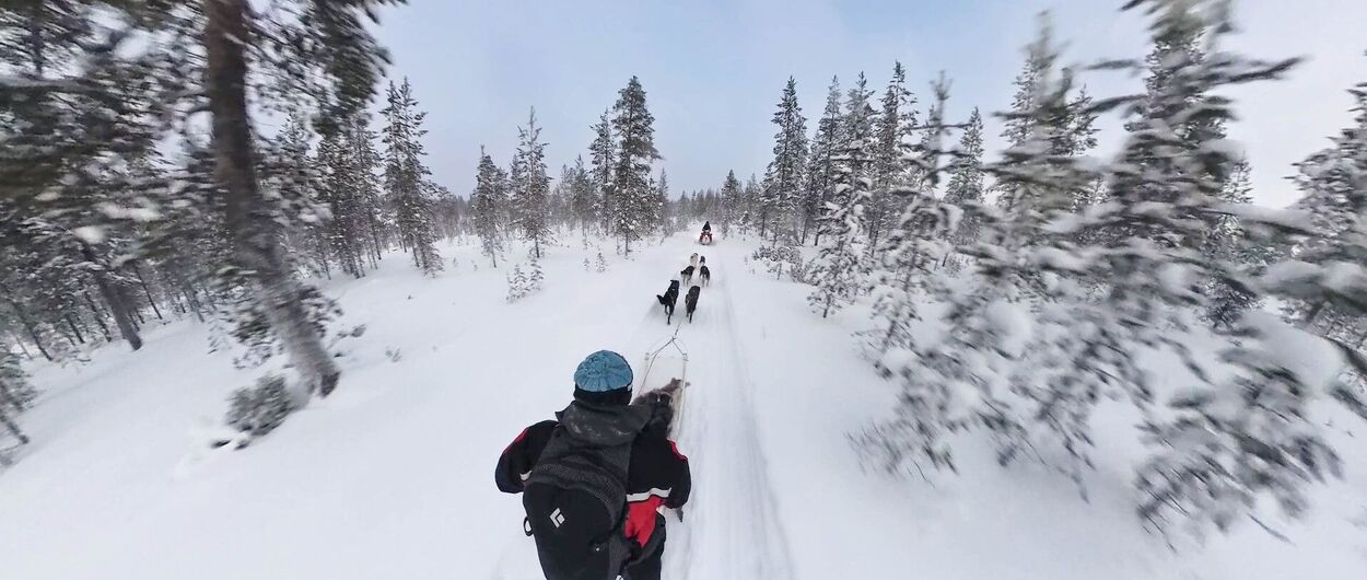 Trineos de huskys, granjas de renos y pies congelados en Laponia
