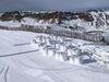 Sacos de nieve arreglan algunas pistas de esquí en Grandvalira