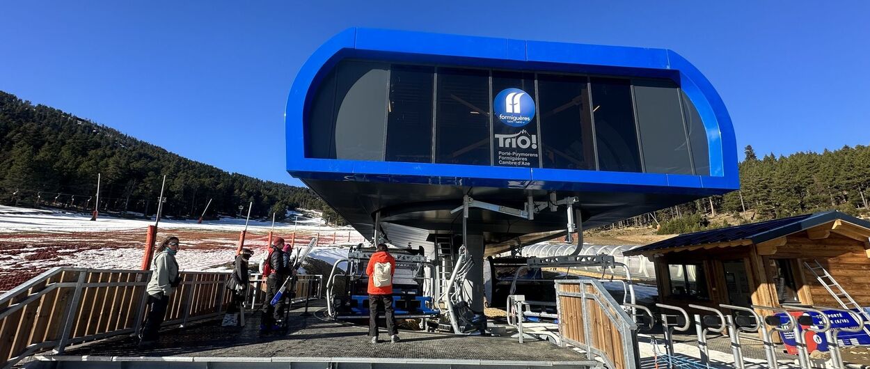 Formigueres inaugura el primer telemix del Pirineo 