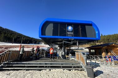 Formigueres inaugura el primer telemix del Pirineo 
