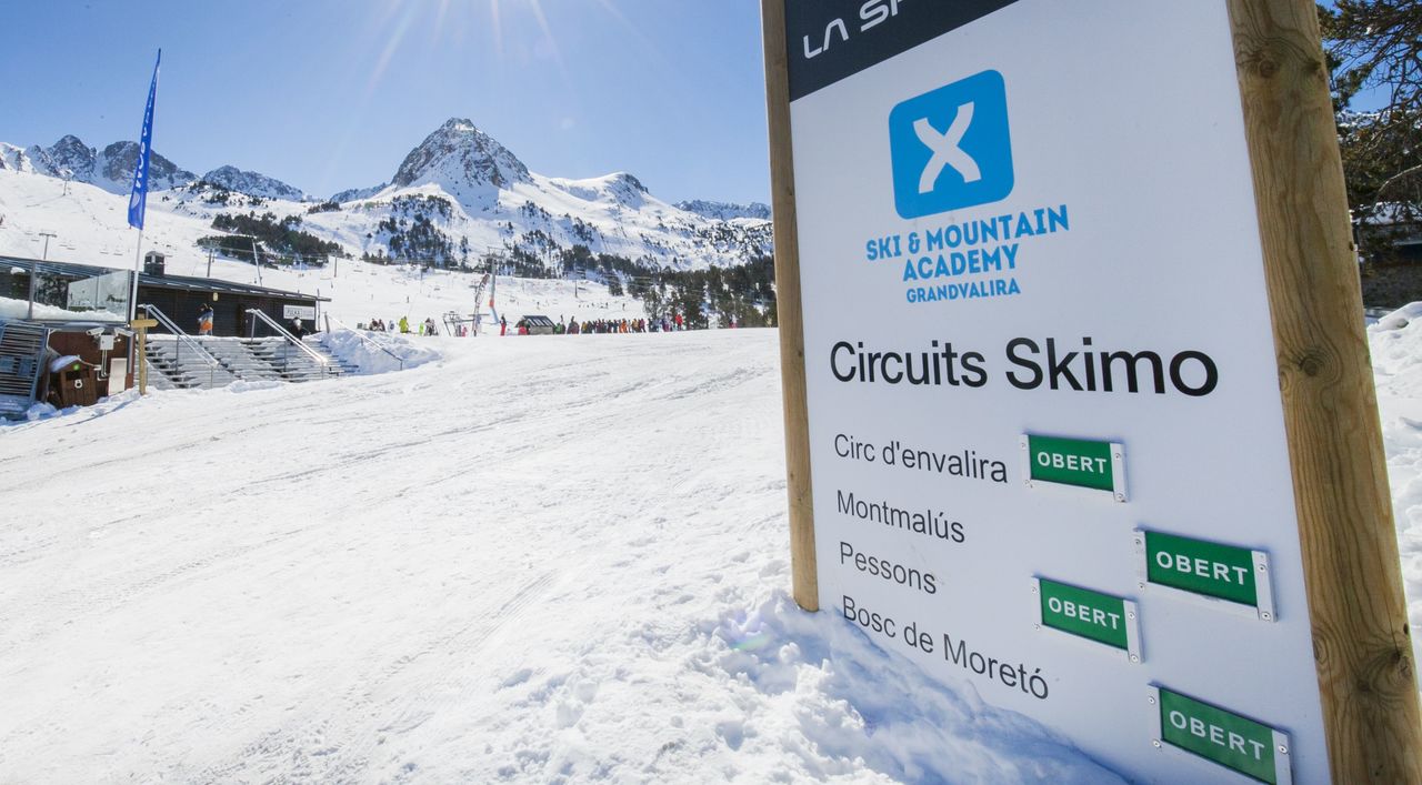 Grandvalira amplía sus circuitos de esquí de montaña 'skimo'
