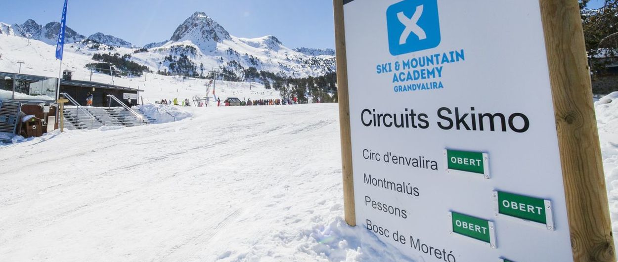 Grandvalira amplía sus circuitos de esquí de montaña 'skimo'