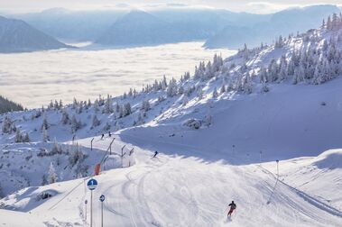 Esquiando en la Baja Austria