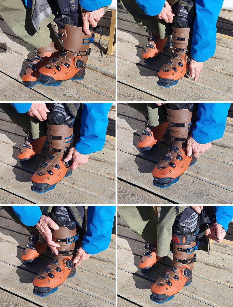 BOA botas de esquí