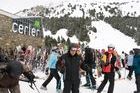 Los esquiadores pasan de la recesión