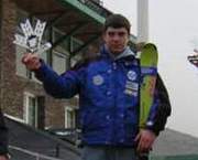 El esquiador oscense Carlos Escartín, entre los mejores esquiadores nacionales