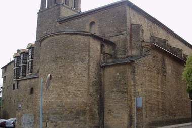 Jaca es rica en monumentos románicos. Iglesia de las Benitas