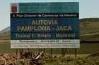 En abril de 2006 Jaca estará mas cerca de Pamplona