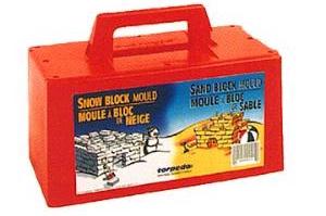 Molde para hacer bloques de nieve.