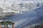 Valdezcaray ha comenzado a producir nieve artificial