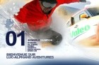 Luc Alphand, del esquí al Dakar, subido al podio