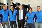 Los olímpicos aragoneses apoyan a Jaca 2014