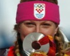Kostelic, la esquiadora con más medallas olímpicas
