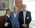 Juan Antonio Samaranch se reúne en Turín con Ana Galindo y los técnicos de Jaca 2014
