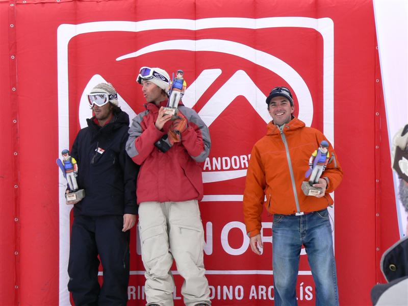 L'any passat la victòria a la modalitat d’snowboard va ser per David Pujol, el segon classificat Alex Meffre i la tercera posició per Bruno de la Barrera